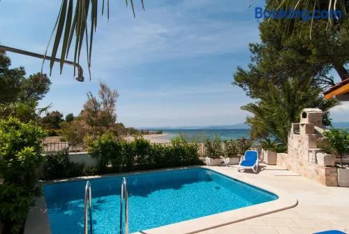 Exclusive Beachfront Villa with Pool for 8 at Island Brač - Image 1