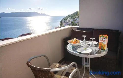 One-Bedroom Apartment Klek With Sea View 02 - Image 1