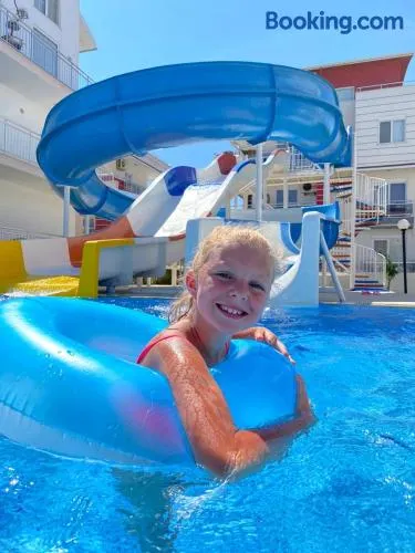 Antalya belek 4 nirvana club first floor two bedrooms pool view with water slide close to center - belek beach park - Image 1
