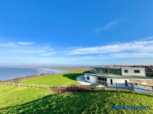 Tors View Luxury Westward Ho Holiday Cottage Pet and Child Friendly Near Beach Pubs Shops Coastal Walks Sleeps 1 8 plus babies Free Parking WiFi Towels - Image 1