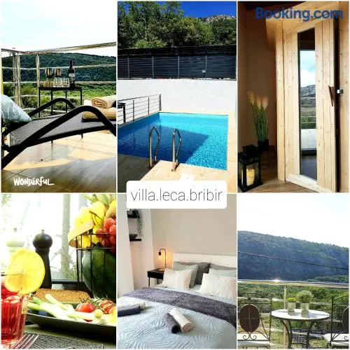 Villa Leca with heated private pool & sauna - Image 1