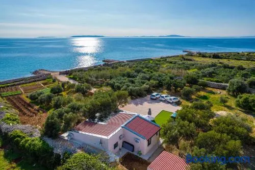 Villa Grioni, beach front villa with jacuzzi - Image 1
