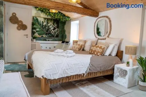 Loft & Spa Scandinave Romantique, King Size, TV 65 - Image 1