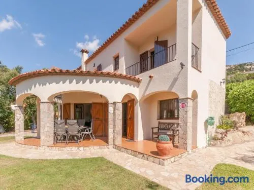 Villa in Calonge with Pool and Mountain Views - Image 1