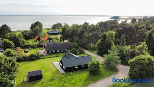 Stylish 8-Person Holiday Home Just 5 Minutes Walk From The Sandy Beach - Image 1