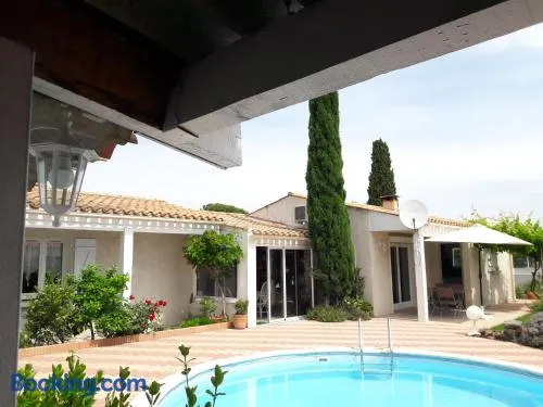 Chambre privée indépendante, piscine - Image 1