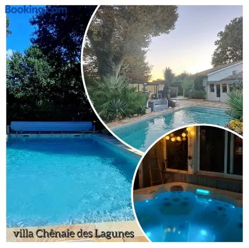 Villa Chênaie des Lagunes Piscine Sauna & Spa - Image 1
