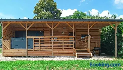 Mobil-home isolé avec jacuzzi - la Cubanière - Image 1