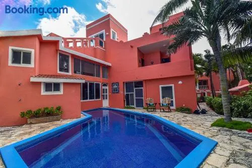 Casa Luna ocean front home in Akumal Half Moon Bay - Image 1
