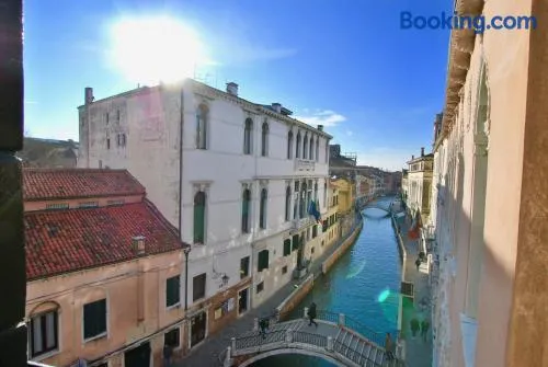 CA GRIMANI Double Apartment: private terrace and stunning view - Image 1