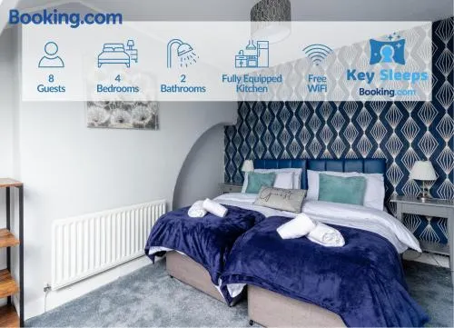 NEW Four Bedroom House By Keysleeps Short Lets Workington Contractor Leisure Beach Location Lake District - Image 1