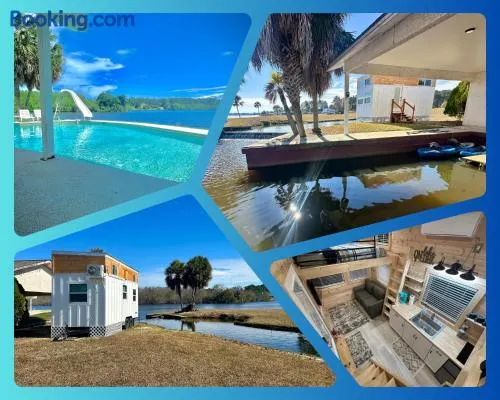 Tiny House on the Water - Kayaks - Lake - Pool - Farm - Image 1