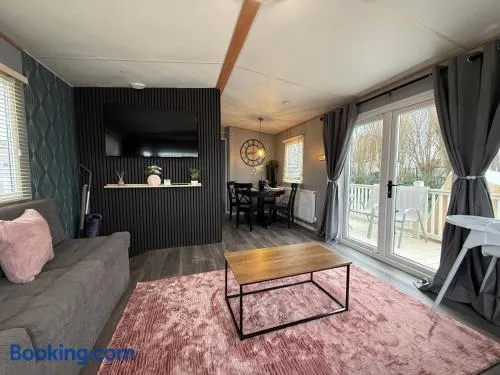 Golden Palm Resort - Palm Grove 3 - Pet friendly & WiFi - Meadow Lakes Caravan & Lodge Hire - Image 1