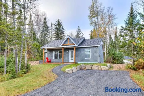 Chalet La Chouette With Private Spa Access To Ouareau Forest - Image 1