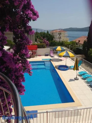Beachfront Pinky-Superior2 heated pools and 2 jacuzzi just 25 m from see - Image 1