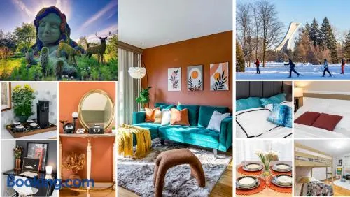 Cozy Montreal 3BR Entire Apartment-3min walk to Metro-free parking-Botanical garden-biodome - Image 1