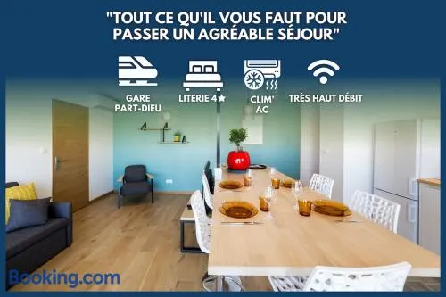 COCON - PartDieu l Parking l Climatisation by Dreamy Flat Lyon - Image 1