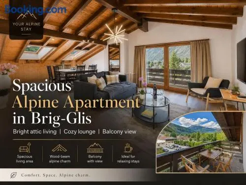 Spacious apartment in Brig-Glis - Image 1