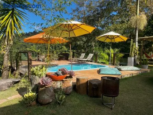 Sítio Recanto dos Lagos piscina sauna e churrasqueira - Image 1