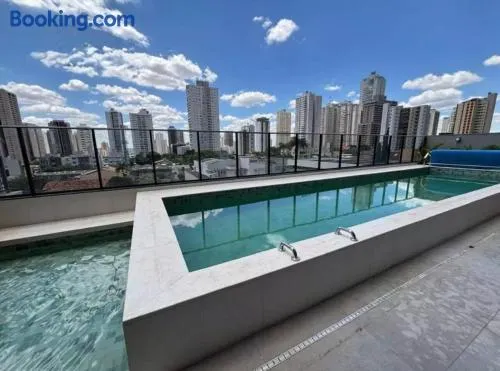 Apto Moderno 2 quartos piscina lazer no Bueno - Image 1