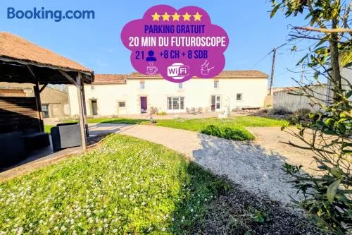 Domaine du Luth Grand Gîte - 8 Ch - 19 Lits -Poitiers Futuroscope et Aquascope - Image 1
