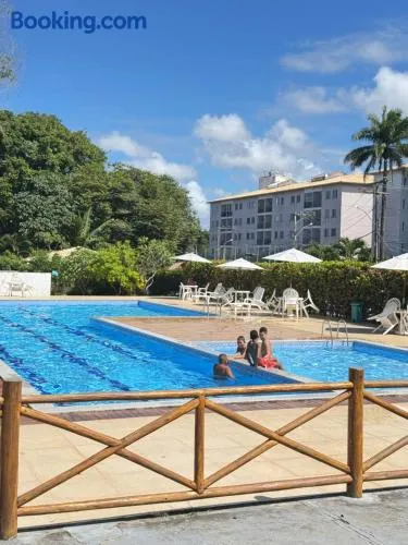 Apto completo com ar, piscina 2 quartos - Image 1