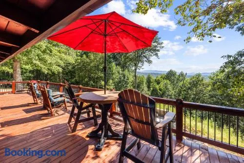 Heavenly Mountain VIew Hot Tub Fire Pit - Image 1