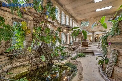 Hidden Oasis with indoor pool, exotic room and private lake - Image 1