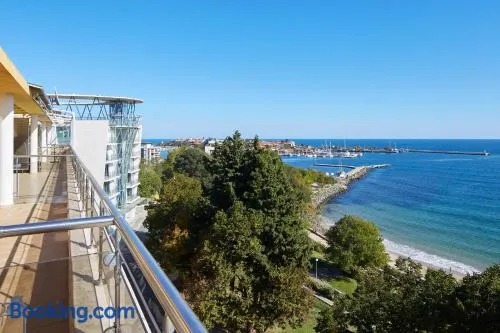 Infinity Terrace Sea View Apartment Nessebar 1BR - Image 1