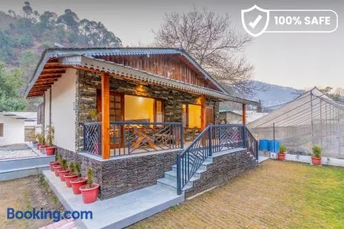 SaffronStays Kurmavana, Bhimtal - luxury cottage with pool and lawn - All clear roads - Image 1