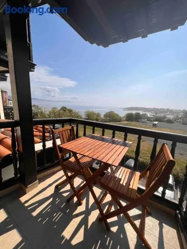 Windmill Nessebar studio with sea view - Image 1