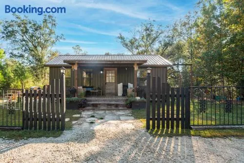 Cabin close to FL Caverns! Hot Tub, WI-FI, & Firepit - Image 1