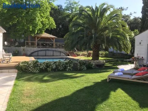 LA MAISON DE LA DUNE - Chambres Climatisées - Jacuzzi 1ère séance offerte - Piscine chauffée avec Abri Amovible - Plage située à 200m, accès direct par le bois - Image 1