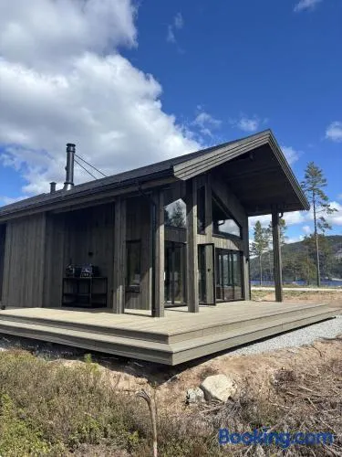 Nisserstrand Hytte mit WLAN und Sauna direkt am See - Image 1