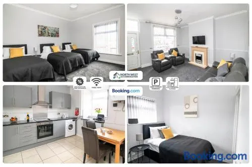Fully Furnished 2-Bedroom Home in Ainsworth, Bolton Ideal for Professionals and Relocations - Image 1