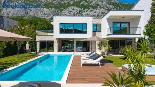 Villa Agava with heated pool, Jacuzzi, sauna, gym, 4 en-suite bedrooms - Image 1