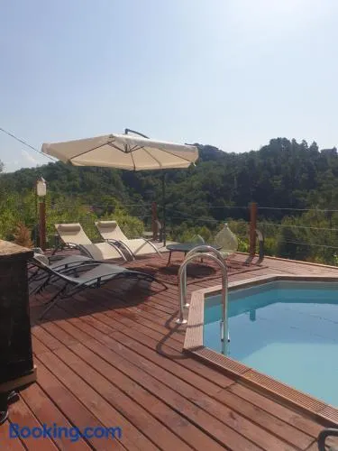 Maison de village avec piscine au-dessus des Cinque Terre - Image 1