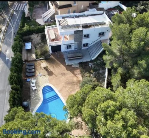 Fully private villa for 12p with large pool in Valencia-Náquera - Image 1