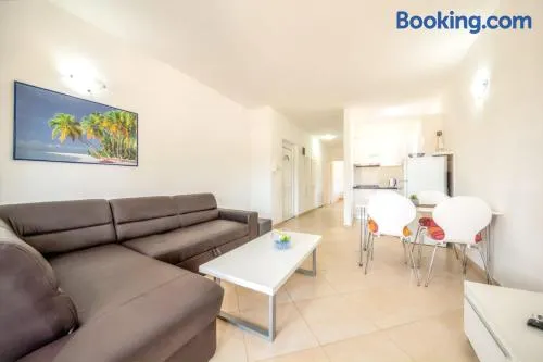 Apartment with 2 Bedrooms in Vrsi with Enclosed Garden and WiFi 350 m from The Beach - Image 1