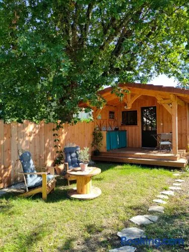 Joli chalet en bois à 7 mn des plages du Bassin d'Arcachon - Image 1