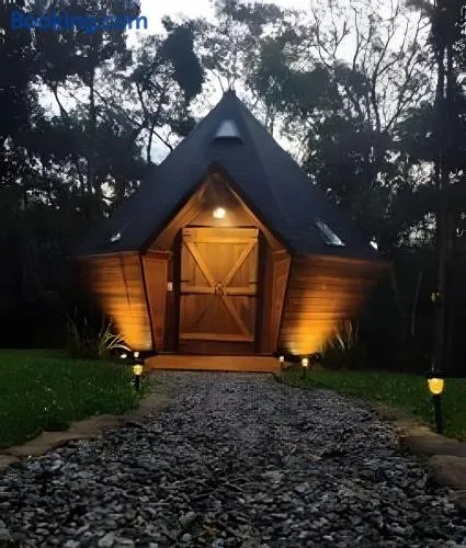 Cabana Diamante na Floresta | Hidro|Ar|Fogueira - Image 1