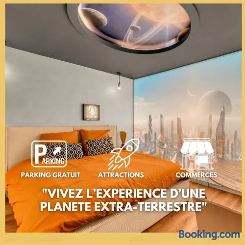 Planète extraterrestre - parking gratuit - cité de l'espace - Image 1