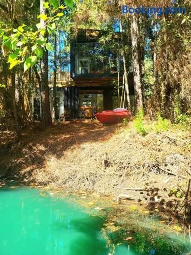 Waterfront Container House In A Magical Forest! - Image 1