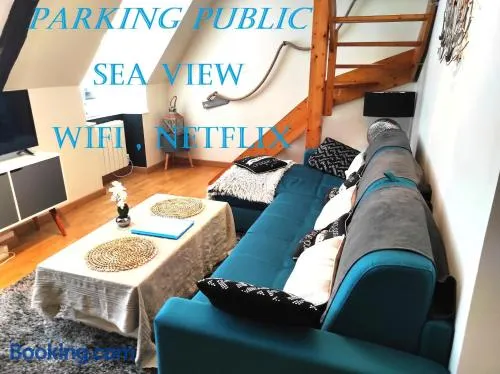 Appartement Saint Malo vue sur mer, parking vélo privé , Ferry, plage et commerces à 50 m - Image 1