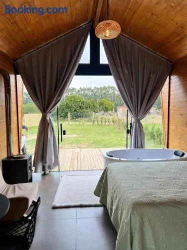 Chalé Tiny house com banheira e lareira - Image 1