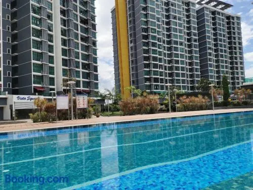 Vista Alam Studio Units - Pool, food court - Image 1