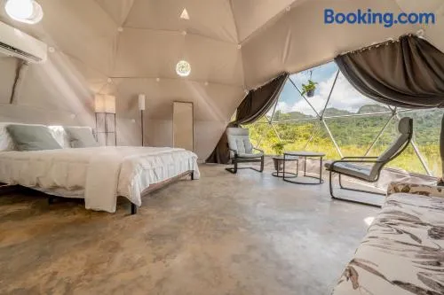 Unique Glamping Experience & Romantic Dome with Nature Escape and River - Image 1