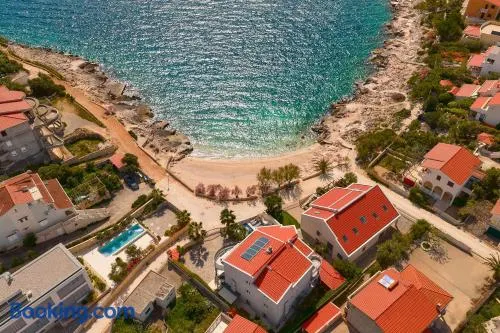 Beachfront Villa Sevid with heated pool and jacuzzi - Image 1