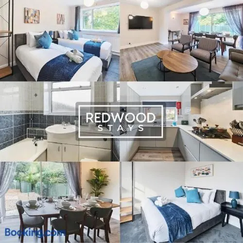 3-Bedroom Serviced House, Free Parking for 2 Cars, Free WiFi By Redwood Stays - Image 1