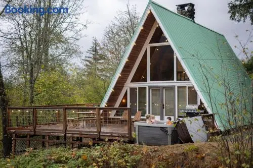PNW AFrame - Hot tub with view and AC - Image 1